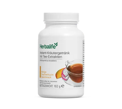 Herbalife Instant-Kräutergetränk mit Tee-Extrakten Mango Drachenfrucht, 102 g