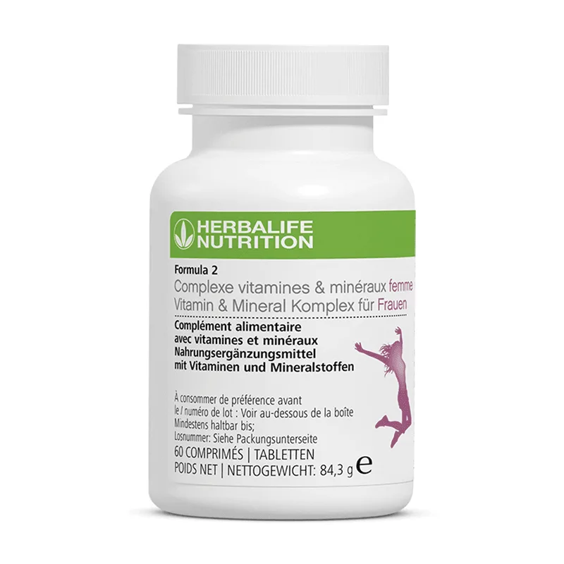 Herbalife Formula 2 für Frauen – Multivitamin-Mineral-Komplex